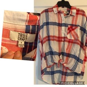 Button up shirt; junior size Small